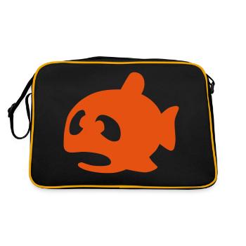 goldfish - Retro Bag - black/gold - Back