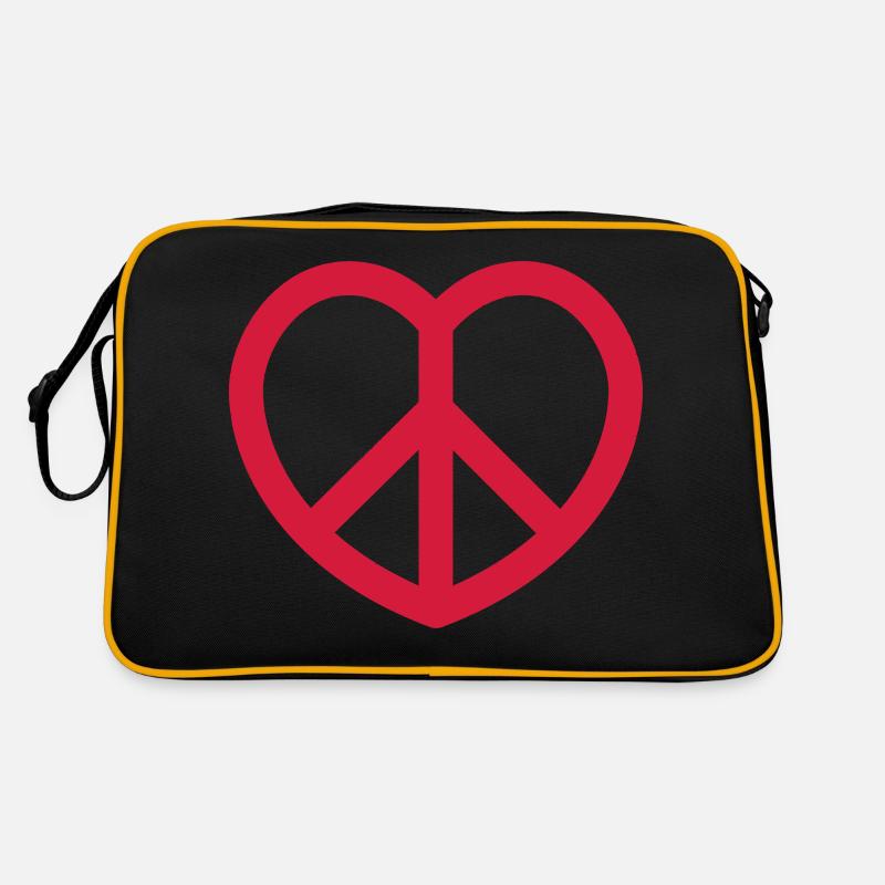 peace Retro Tasche