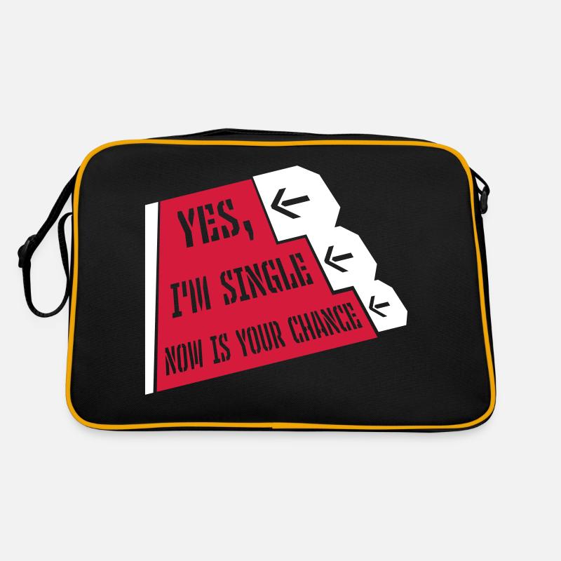 single now your chance Retro Tasche