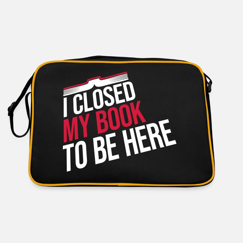 I closed my book Retro Bag