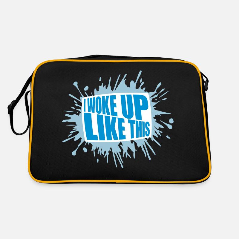 Je me suis réveillé comme ça Sac Retro