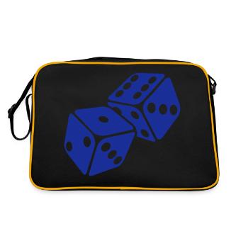 cube - Retro Bag - black/gold - Back