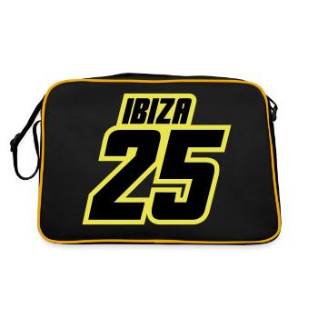 Maillot Ibiza 2025 - Sac Retro - noir/or - Dos