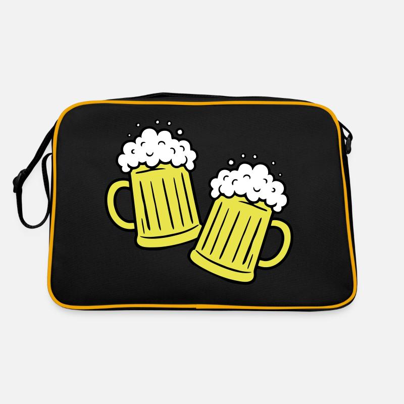 Toasting beer Drinking Retro Bag