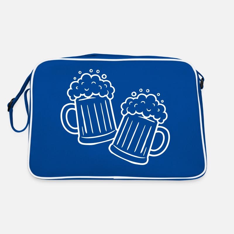 Toasting beer Drinking Retro Bag