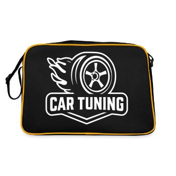Tuning de voiture Pneus de voiture - Sac Retro - noir/or - Dos