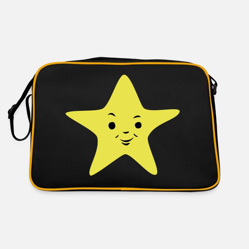Rire étoile Sac Retro