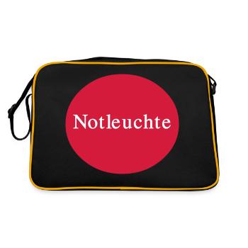 Emergency - Retro Bag - black/gold - Back