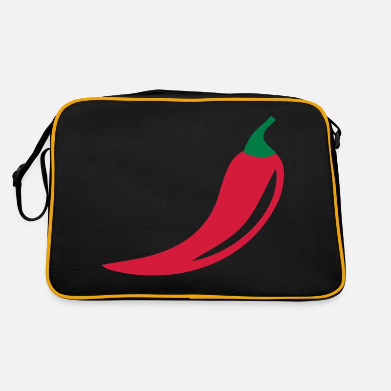 Chilischote Retro Tasche