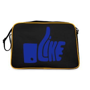 Like - Sac Retro - noir/or - Dos