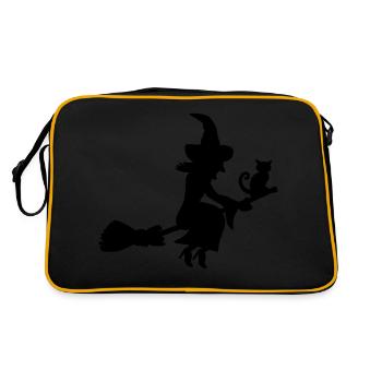 Sorcière - Sac Retro - noir/or - Dos