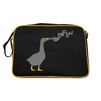 Joint Stoner Goose - Sac Retro - noir/or - Dos