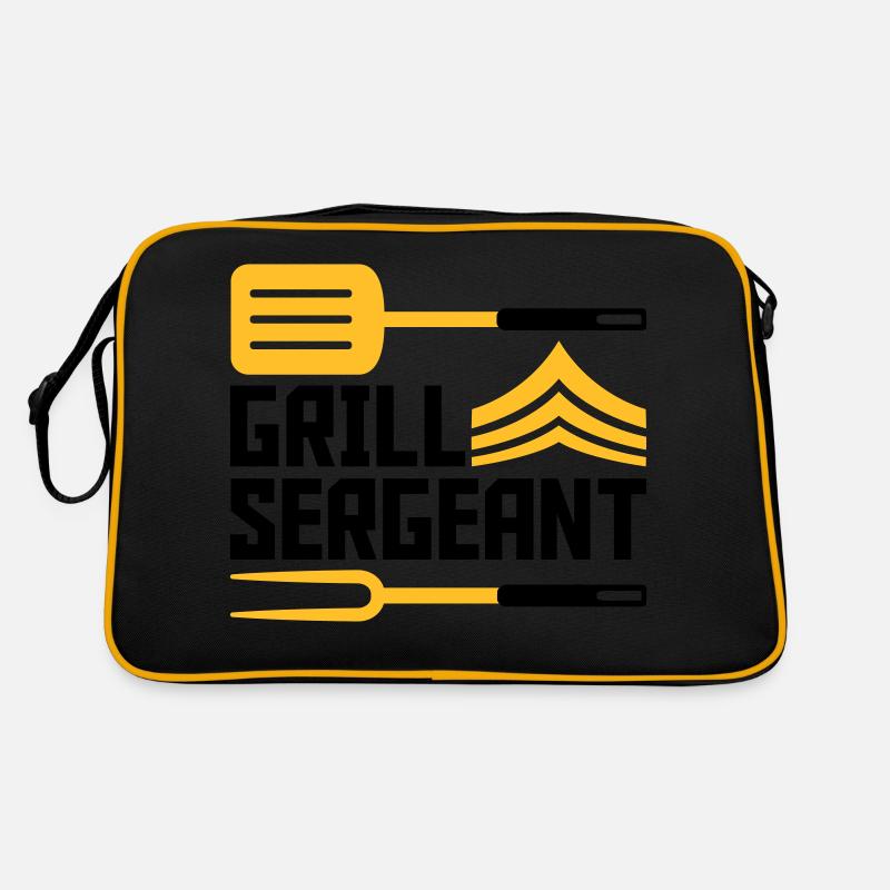 Grill Master Grill Sergeant BBQ Retro Bag