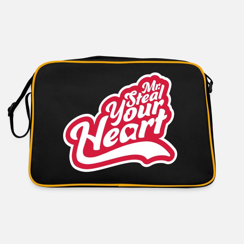 mr steal your heart Retro Tasche