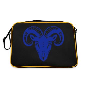 ram - Retro Bag - black/gold - Back