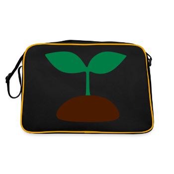 Plant - Sac Retro - noir/or - Dos
