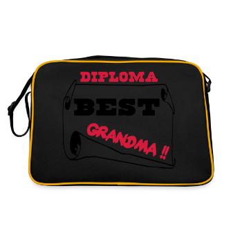 Grandma - Sac Retro - noir/or - Dos
