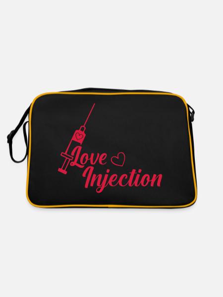 love injection - Retro Bag - black/gold - Back