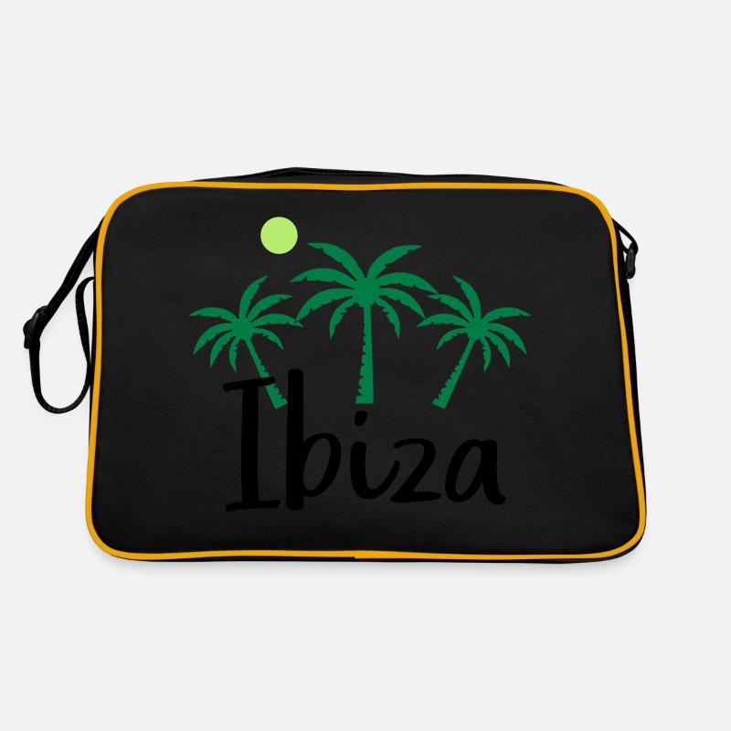 ibiza - Retro Tasche - Schwarz/Gold