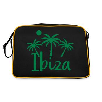 Ibiza - Retro Bag - black/gold - Back
