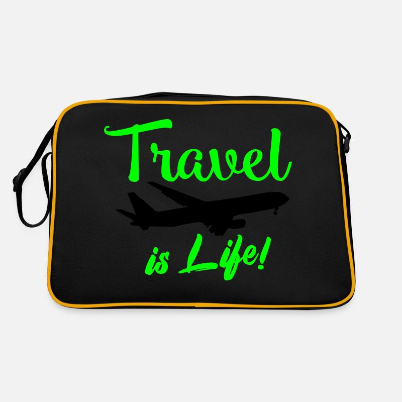 Le voyage, c’est la vie Sac Retro