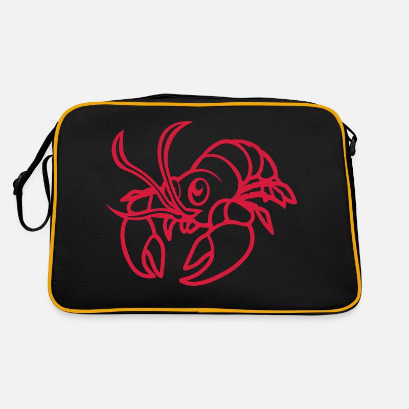 Homard Bande dessinée Sac Retro