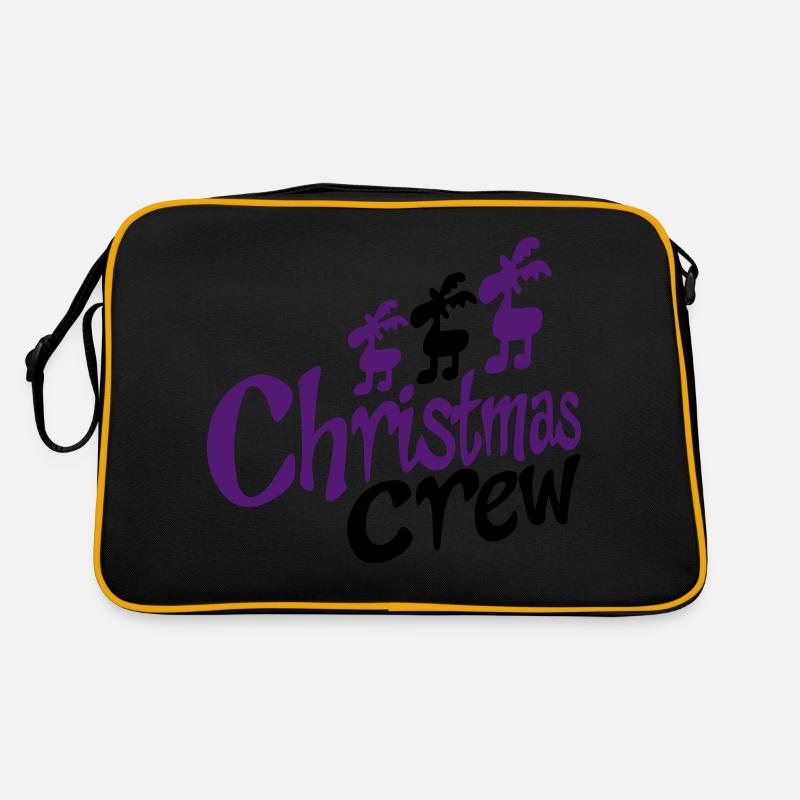funny team at Christmas Retro Bag
