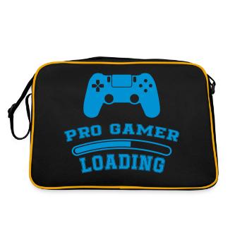 Pro Gamer Loading - Retro Bag - black/gold - Back