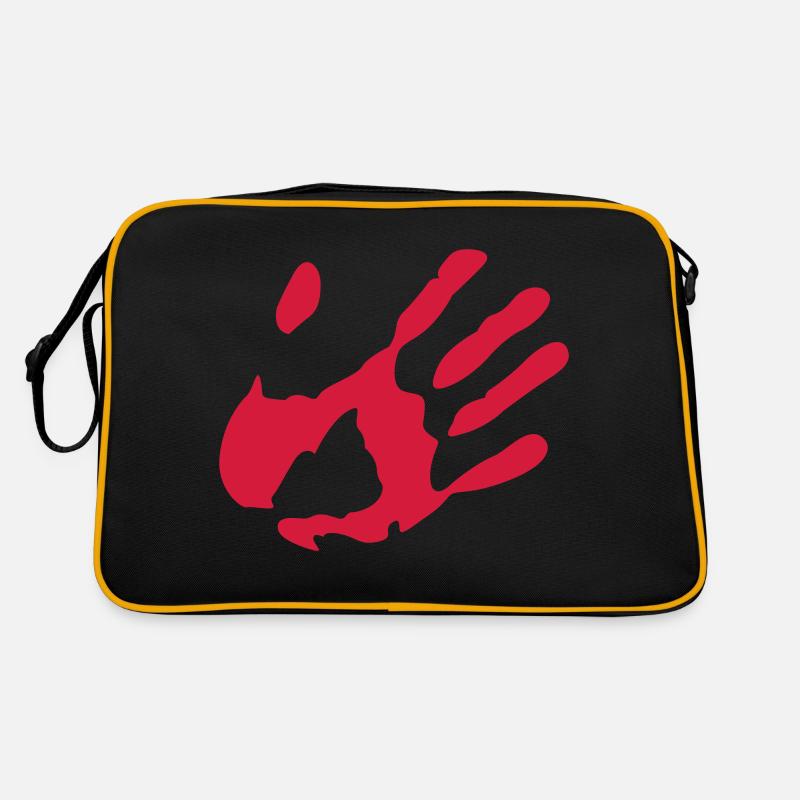 Spuren Hand Retro Tasche