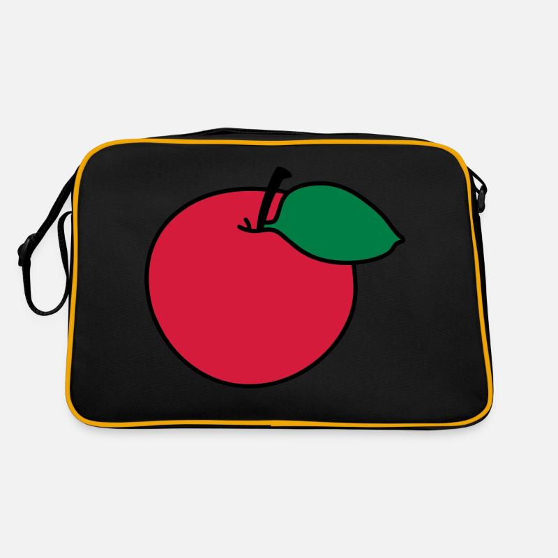 Apfel Retro Tasche