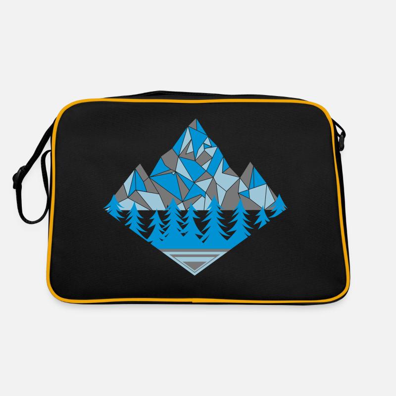 Berge Retro Tasche