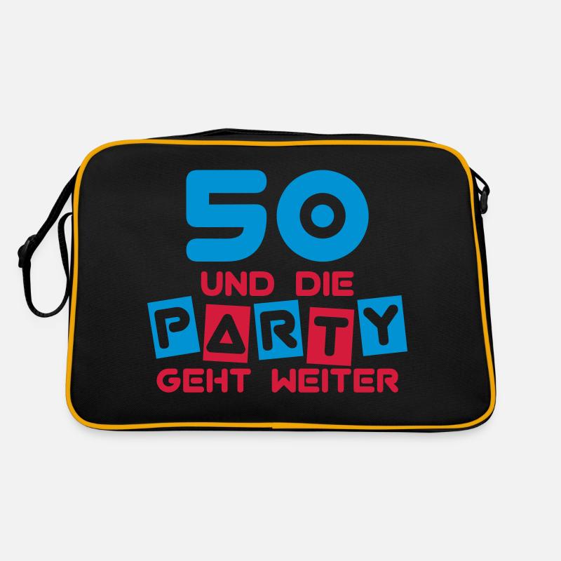 50 ans et la fête continue ... Sac Retro