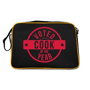 Voted Cook of the Year - Sac Retro - noir/or - Dos