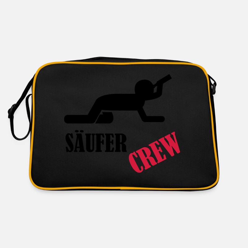 saeufer_crew Retro Tasche