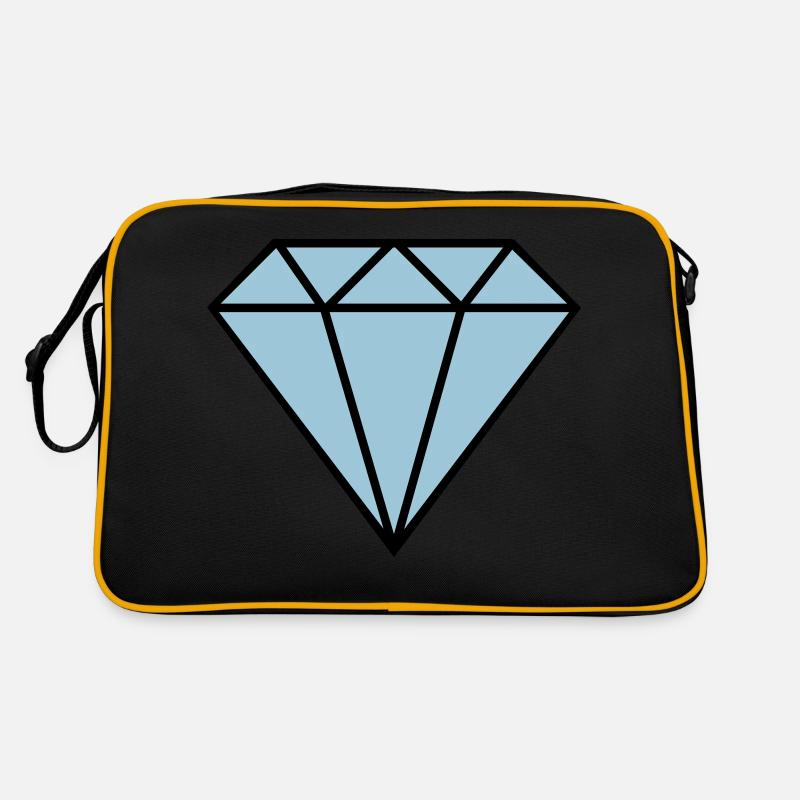 diamant icon Retro Tasche