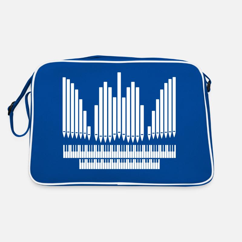 Organ with keyboard design Retro Bag