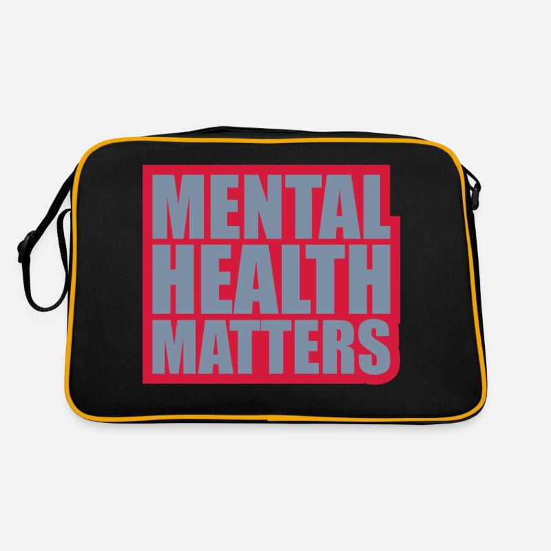 la santé mentale compte citation Sac Retro