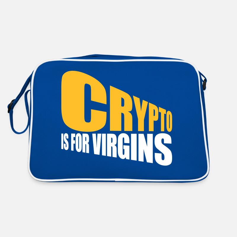 crypto is for virgins Retro Tasche