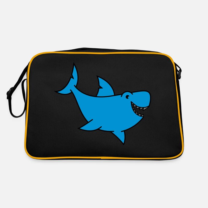Bande dessinée de requin Sac Retro