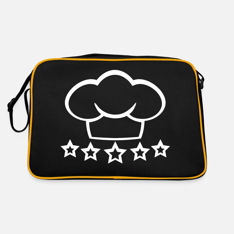 Kitchen Chef's Hat 5 Star Master Chef Cool Retro Bag