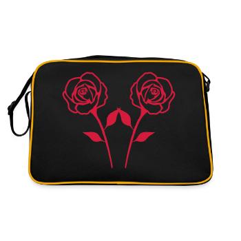 Roses - Sac Retro - noir/or - Dos
