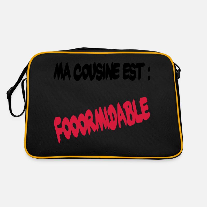 Ma cousine est formidable Sac Retro