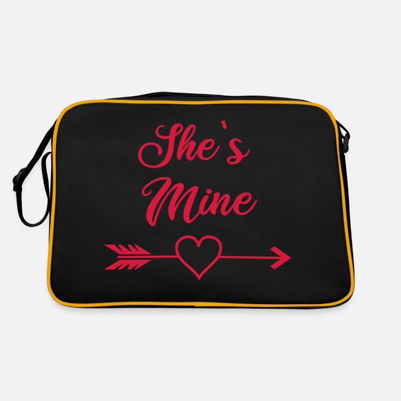 she is mine Retro Tasche