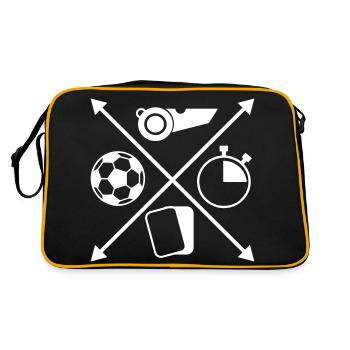 referee - Retro Bag - black/gold - Back