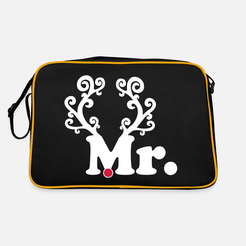 Mr Weihnachten Retro Tasche
