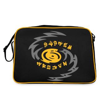 Trojan Computer Virus - Retro Bag - black/gold - Back