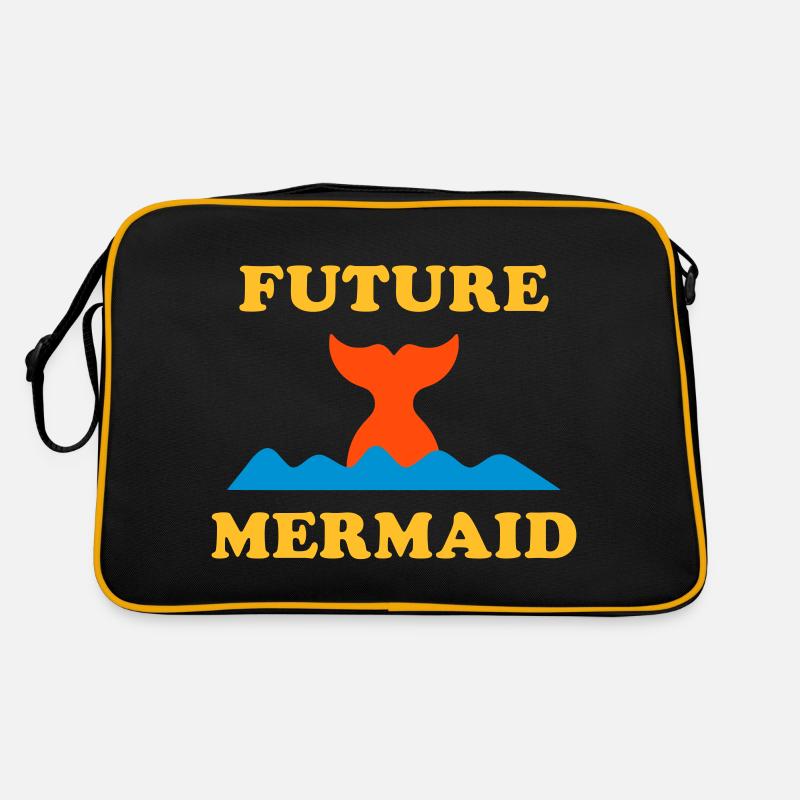 Future sirène (nageoire de sirène, eau) Sac Retro