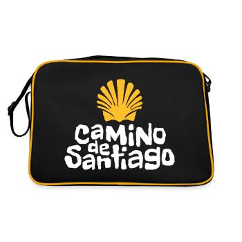 Camino de Santiago | St. James - Sac Retro - noir/or - Dos