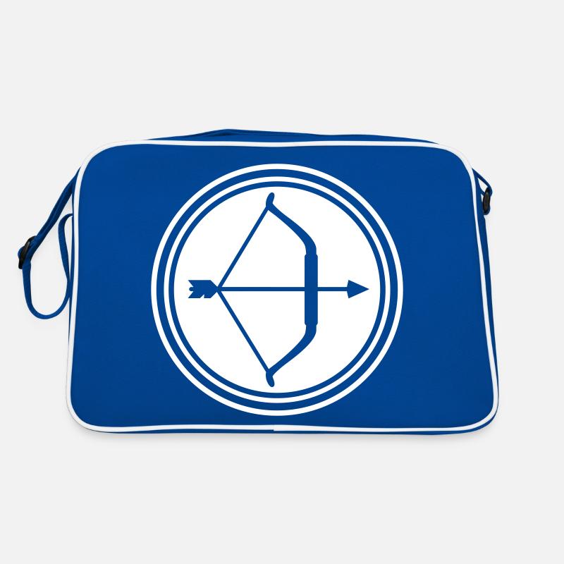 Pfeil und Bogen Retro Tasche