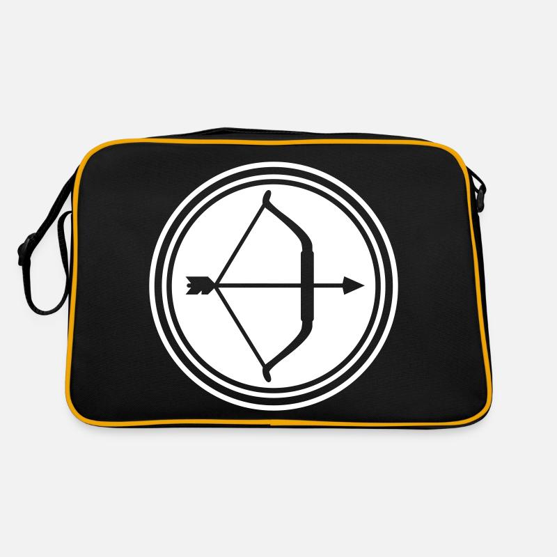 Pfeil und Bogen Retro Tasche